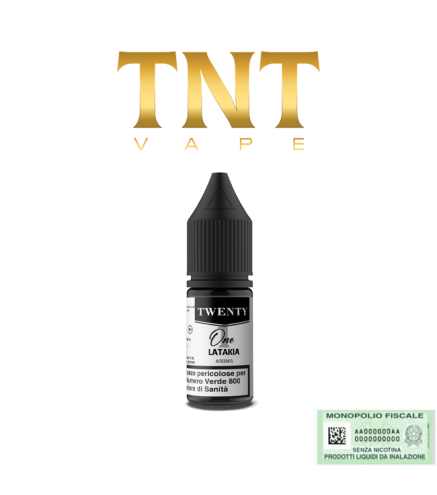TNT VAPE AROMA CONCENTRATO TWENTY ONE LATAKIA 10 ML