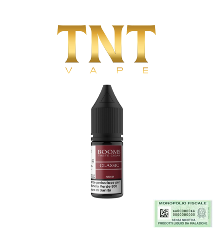 TNT VAPE AROMA CONCENTRATO BOOMS CLASSIC 10 ML