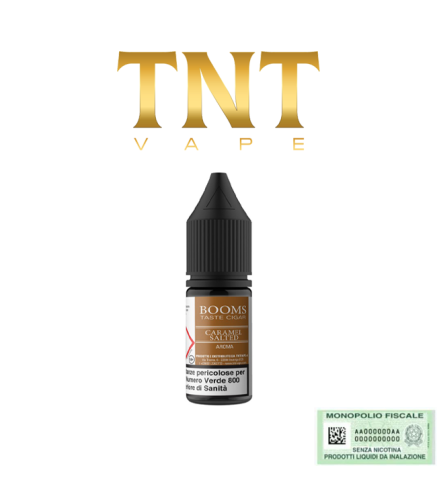 TNT VAPE AROMA CONCENTRATO BOOMS CARAMEL SALTED 10 ML