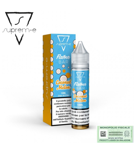 SUPREM-E MINI SHOT 10+10 FLAVOUR BAR COCONUT MELON 10 ML