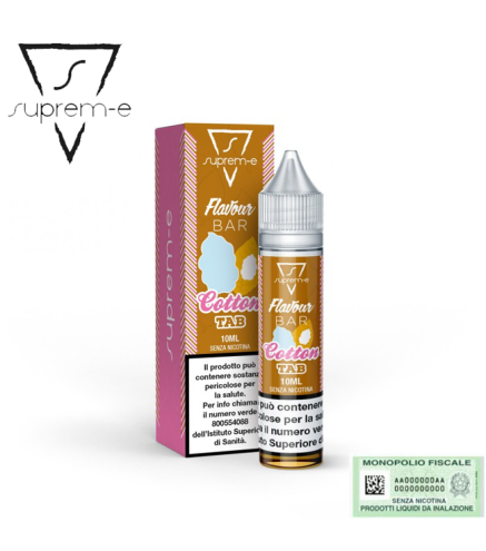 SUPREM-E MINI SHOT 10+10 FLAVOUR BAR COTTON TAB 10 ML