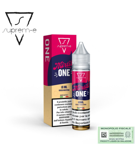 SUPREM-E MINI SHOT 10+10 MIRTILLONE 10 ML