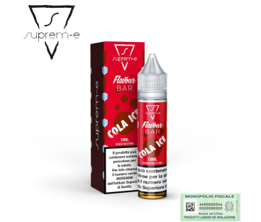 SUPREM-E MINI SHOT 10+10 FLAVOUR BAR COLA ICE 10 ML