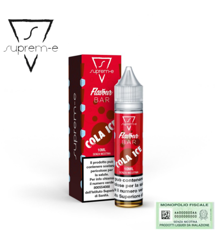 SUPREM-E MINI SHOT 10+10 FLAVOUR BAR COLA ICE 10 ML