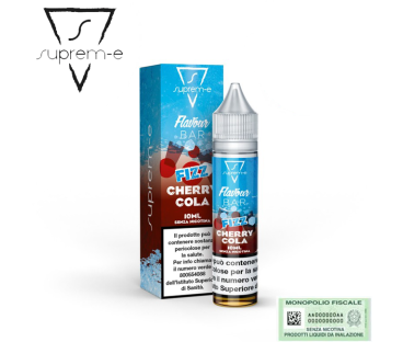 SUPREM-E MINI SHOT 10+10 FLAVOUR BAR FIZZ CHERRY COLA 10 ML