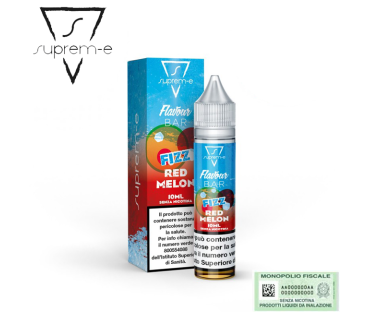 SUPREM-E MINI SHOT 10+10 FLAVOUR BAR FIZZ RED MELON 10 ML