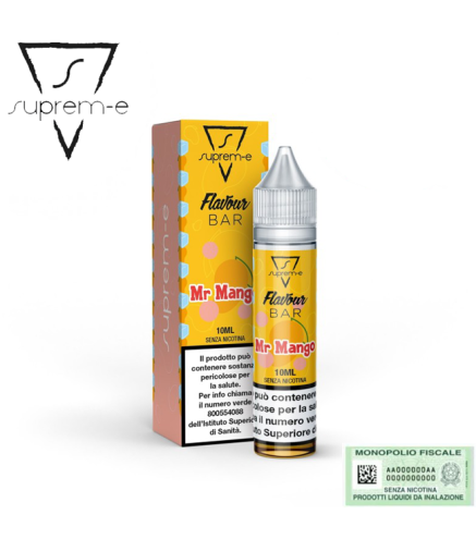 SUPREM-E MINI SHOT 10+10 FLAVOUR BAR MR MANGO 10 ML