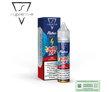 SUPREM-E MINI SHOT 10+10 FLAVOUR BAR BULL ICE 10 ML