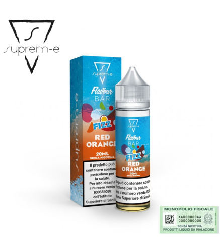SUPREM-E SHOT FLAVOUR BAR FIZZ RED ORANGE 20 ML