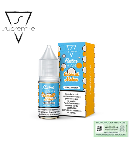 SUPREM-E AROMA CONCENTRATO FLAVOUR BAR COCONUT MELON 10 ML