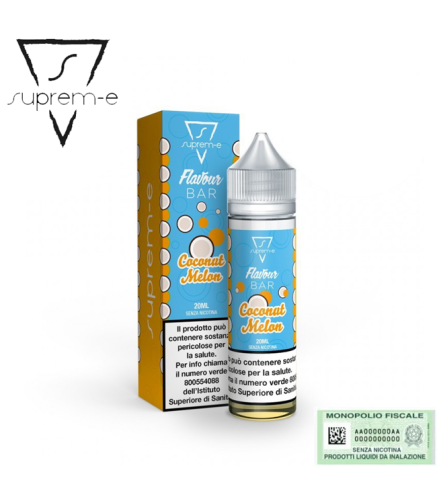 SUPREM-E SHOT FLAVOUR BAR COCONUT MELON 20 ML