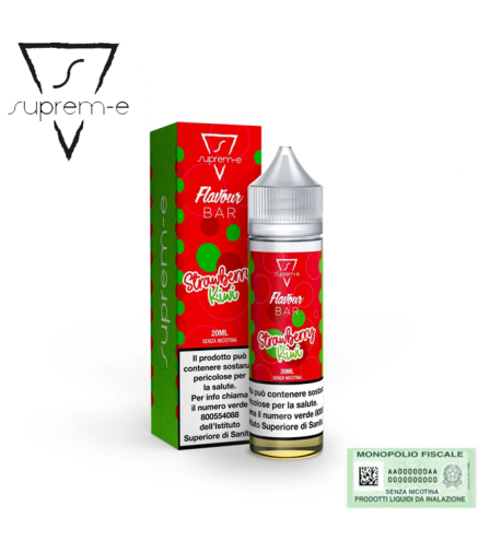 SUPREM-E SHOT FLAVOUR BAR STRAWBERRY KIWI 20 ML