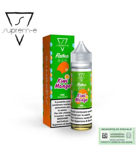 SUPREM-E SHOT FLAVOUR BAR KIWI PASSION FRUIT MANGO 20 ML