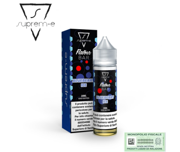 SUPREM-E SHOT FLAVOUR BAR BLUEBERRY ICE 20 ML