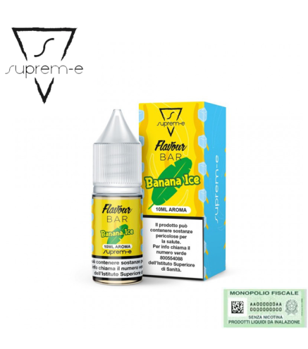 SUPREM-E AROMA CONCENTRATO FLAVOUR BAR BANANA ICE 10 ML