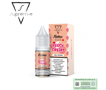 SUPREM-E AROMA CONCENTRATO FLAVOUR BAR PEACH CREAM 10 ML