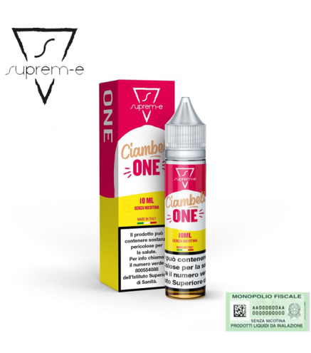 SUPREM-E MINI SHOT 10+10 CIAMBELLONE 10 ML