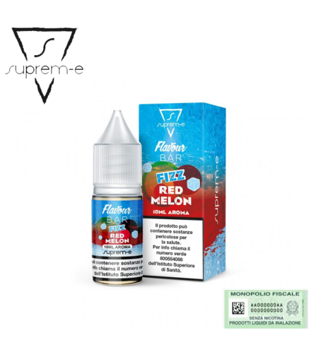 SUPREM-E AROMA CONCENTRATO FLAVOUR BAR FIZZ RED MELON 10 ML