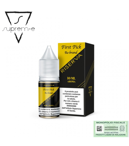 SUPREM-E AROMA CONCENTRATO FIRST PICK RE-BRAND RISERVA 10 ML