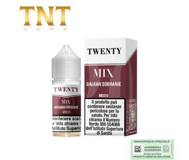 TNT VAPE MIX&VAPE 10+10 TWENTY MIX BALKAN SOBRANIE 10 ML