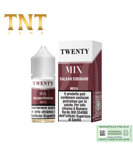 TNT VAPE MIX&VAPE 10+10 TWENTY MIX BALKAN SOBRANIE 10 ML