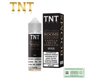 TNT VAPE MIX&VAPE BOOMS VANILLA CREAM TOBACCO GRAN RESERVE 20 ML