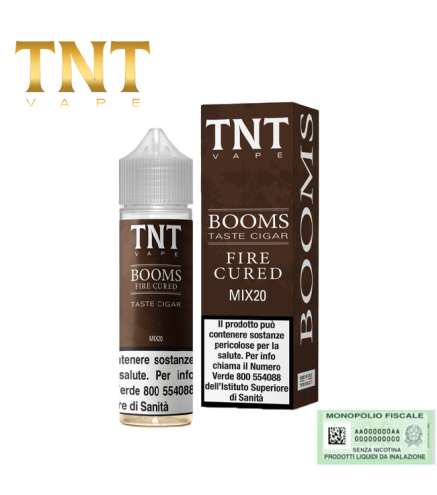 TNT VAPE MIX&VAPE BOOMS FIRE CURED LATAKIA 20 ML