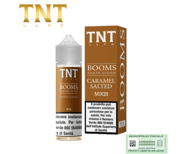 TNT VAPE MIX&VAPE BOOMS SALTED CARAMEL 20 ML