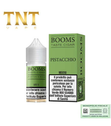 TNT VAPE MIX&VAPE 10+10 BOOMS PISTACCHIO 10 ML