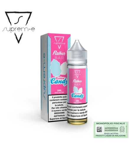 SUPREM-E SHOT FLAVOUR BAR COTTON CANDY 20 ML