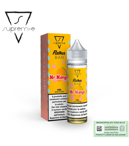 SUPREM-E SHOT FLAVOUR BAR MR MANGO 20 ML