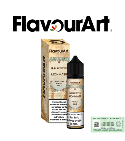 FLAVOURART SHOT IL BISCOTTO MONMATR 20 ML