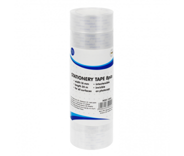 NASTRO ADESIVO TRASPARENTE DA 18 MM (8PZ)