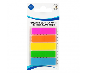 NOTE AUTOADESIVE RIMOVIBILI 12X44 MM