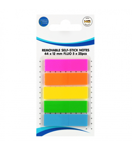 NOTE AUTOADESIVE RIMOVIBILI 12X44 MM