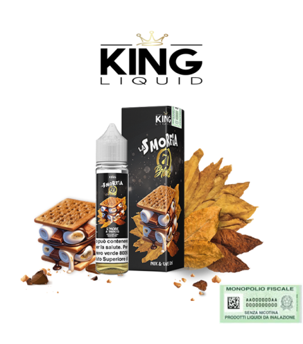KING LIQUID MIX&VAPE LA SMORFIA 71 BLACK 20 ML