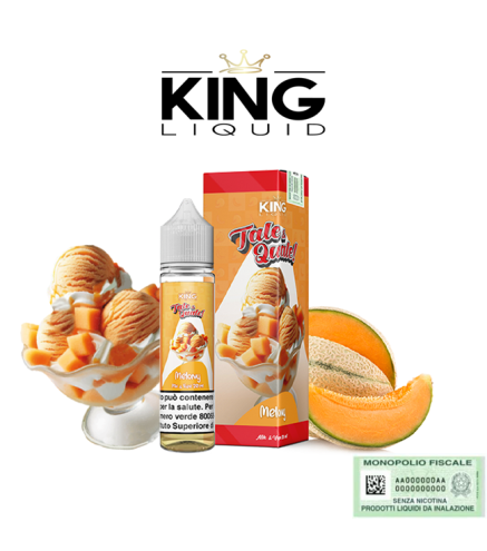 KING LIQUID MIX&VAPE TALE & QUALE MELONY 20 ML