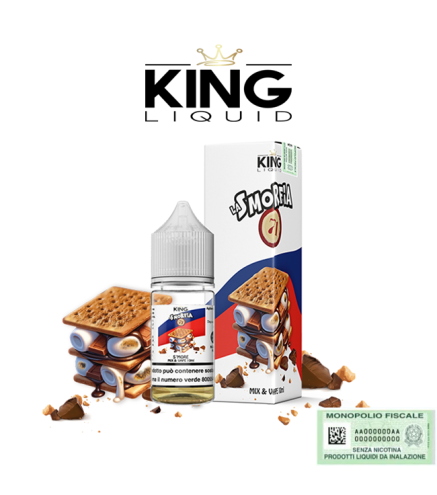 KING LIQUID MIX&VAPE 10+10 LA SMORFIA 71 10 ML