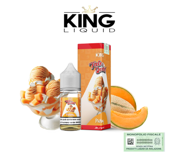 KING LIQUID MIX&VAPE 10+10 TALE & QUALE MELONY 10 ML