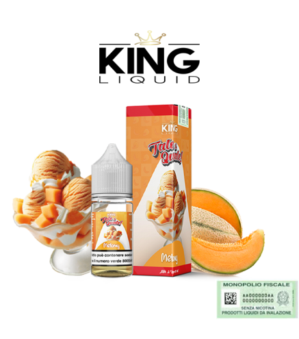 KING LIQUID MIX&VAPE 10+10 TALE & QUALE MELONY 10 ML