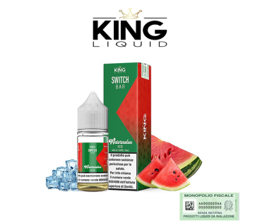 KING LIQUID MIX&VAPE 10+10 SWITCH BAR WATERMELON ICE 10 ML