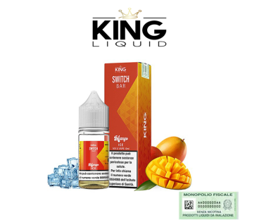 KING LIQUID MIX&VAPE 10+10 SWITCH BAR MANGO ICE 10 ML