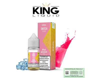 KING LIQUID MIX&VAPE 10+10 SWITCH BAR PINK LEMONADE ICE 10 ML