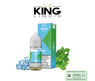 KING LIQUID MIX&VAPE 10+10 SWITCH BAR MINT ICE 10 ML