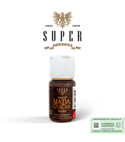 SUPER FLAVOR AROMA CONCENTRATO MADAGASCAR CHOCO 10 ML