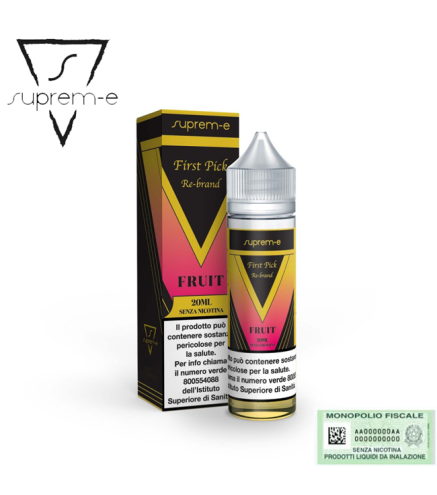 SUPREM-E SHOT FIRST PICK RE-BRAND FRUIT 20 ML