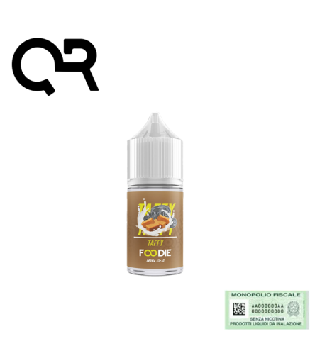 QR FLAVOUR MINI SHOT 10+10 FOODIE TAFFY 10 ML