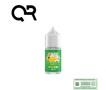 QR FLAVOUR MINI SHOT 10+10 FOODIE BANOCCO 10 ML