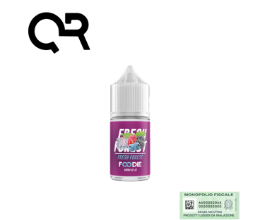 QR FLAVOUR MINI SHOT 10+10 FOODIE FRESH FOREST 10 ML