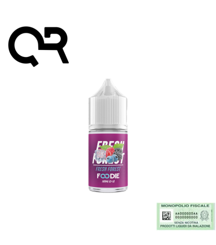 QR FLAVOUR MINI SHOT 10+10 FOODIE FRESH FOREST 10 ML